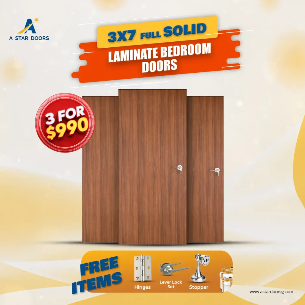 Laminate Bedroom door promo