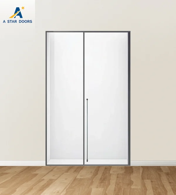 Single Swing Straight Shower Screen