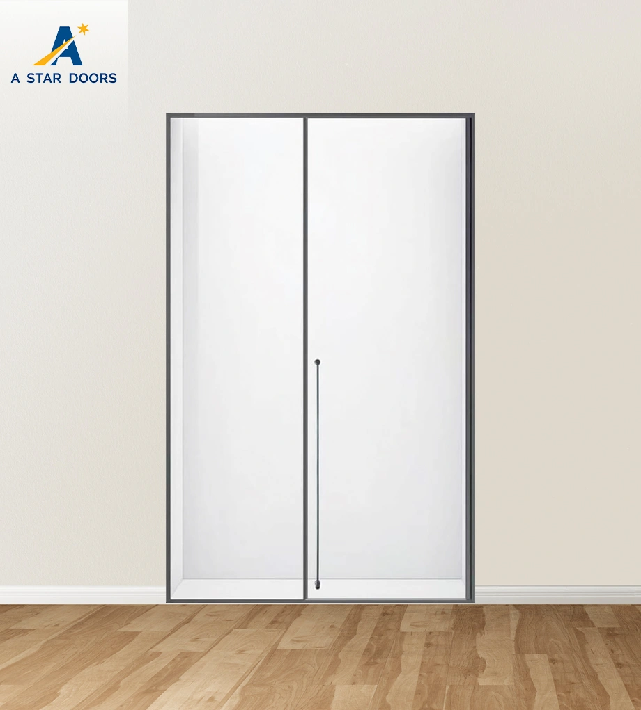 Single Swing Straight Shower Screen