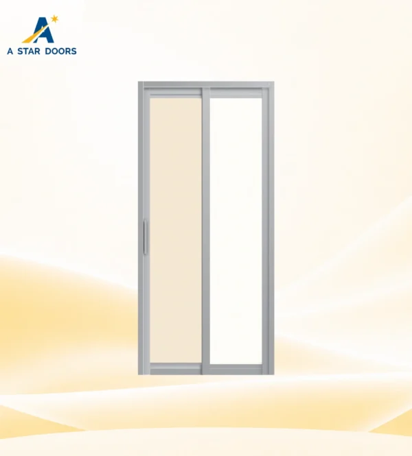 Aluminium Slide & Swing Toilet Door - 02
