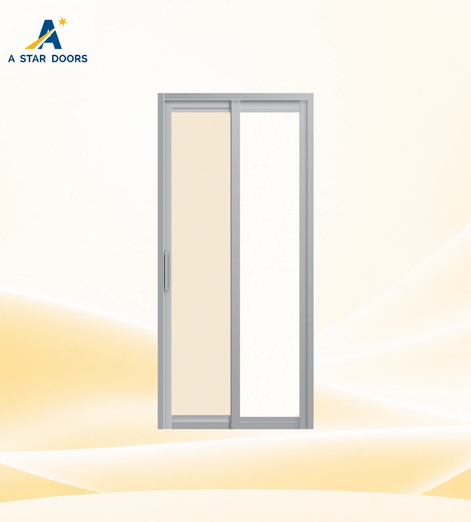 Aluminium Slide & Swing Toilet Door - 02