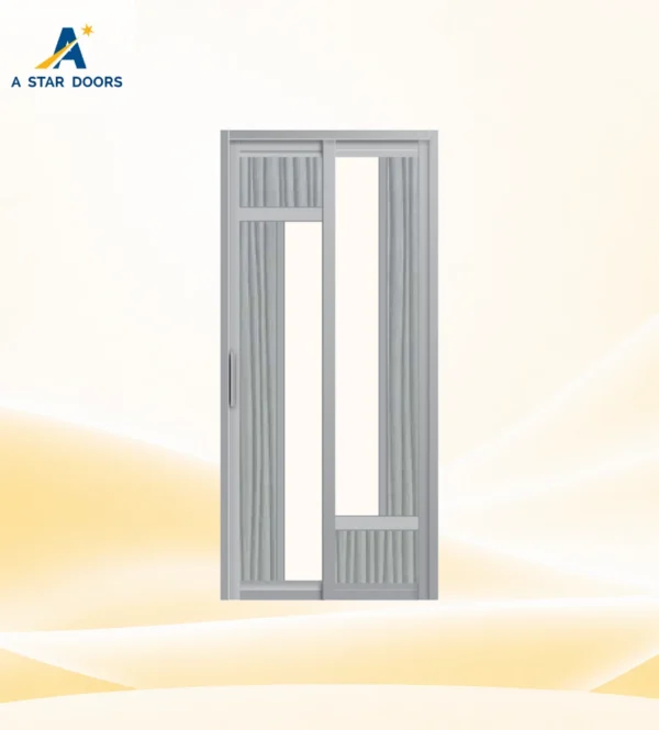 Slide & Swing Toilet Door