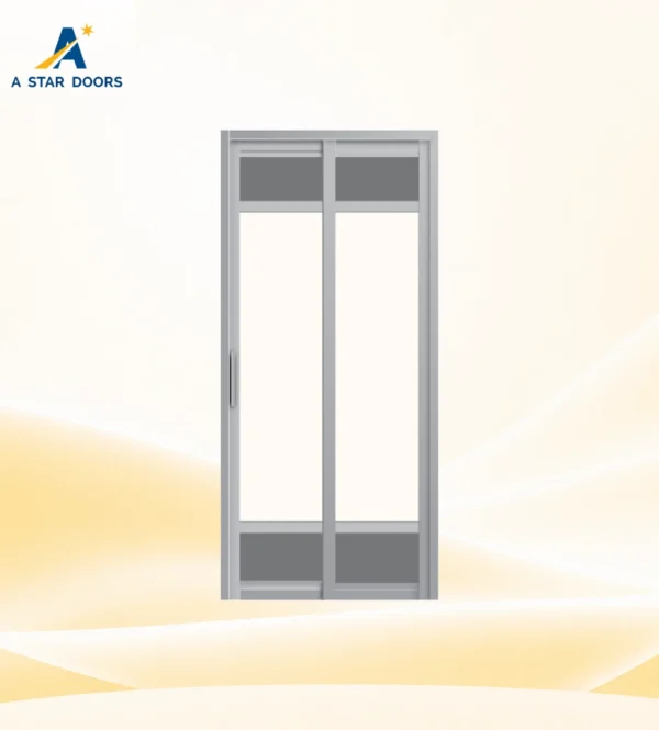 Premium Slide & Swing Toilet Door