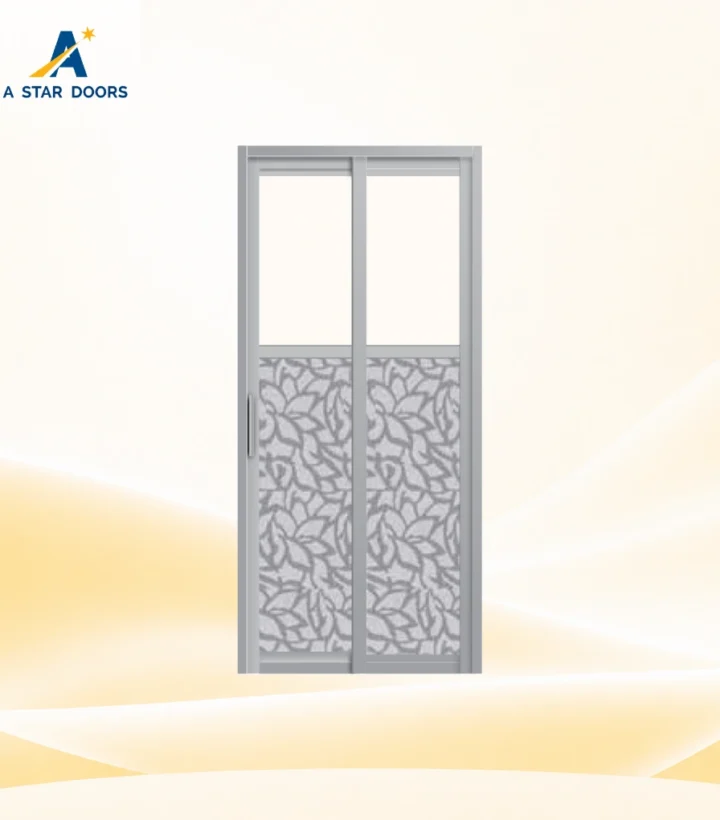 Aluminium Slide & Swing Toilet Door - 03