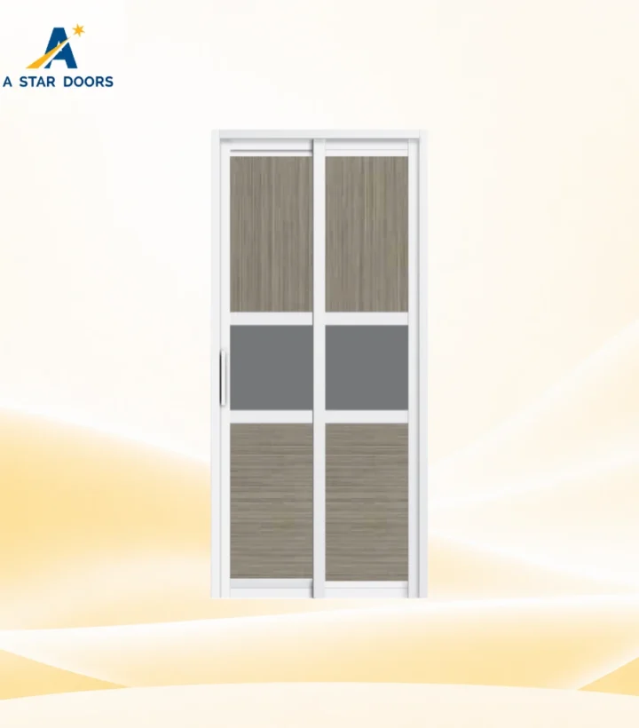 Aluminium Slide & Swing Toilet Door - 14