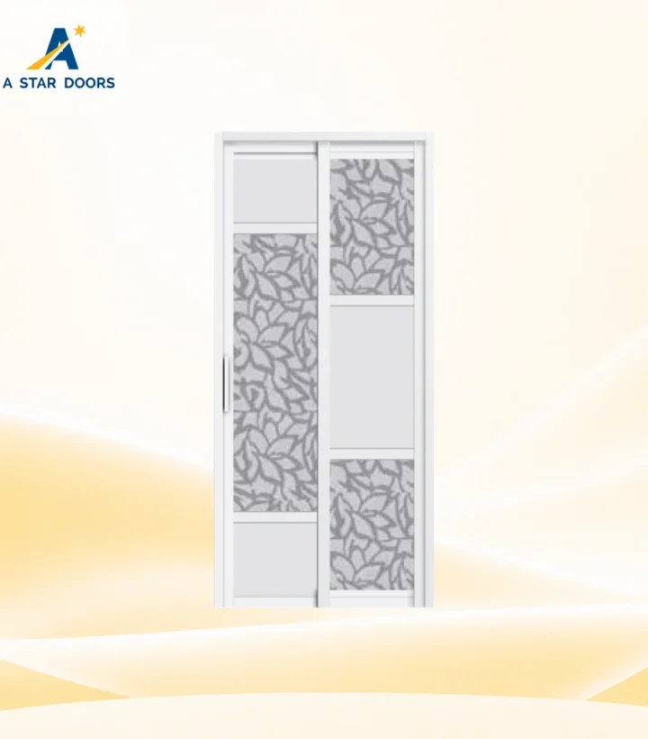 Aluminium Slide & Swing Toilet Door - 17
