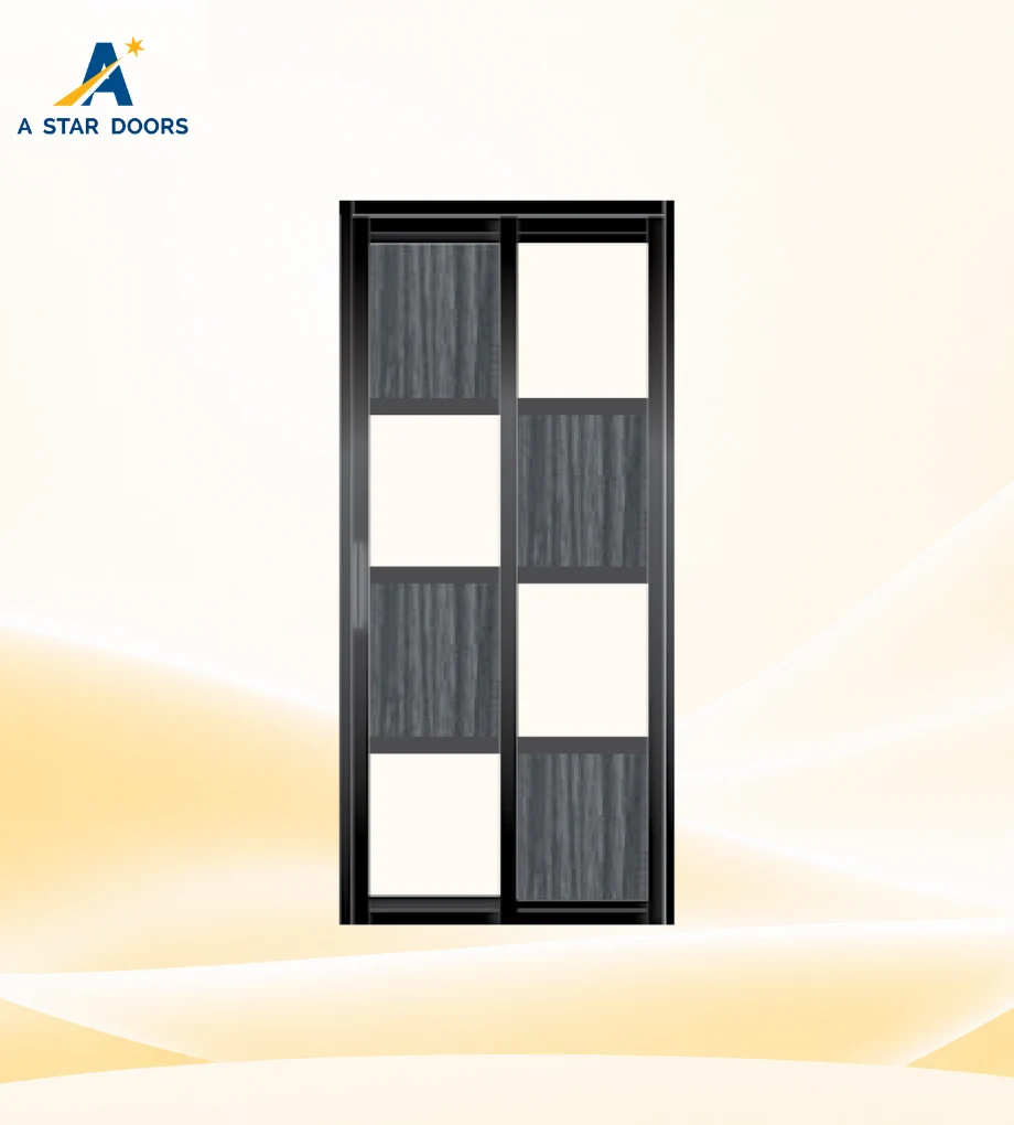 Affordable Slide and Swing Toilet Door