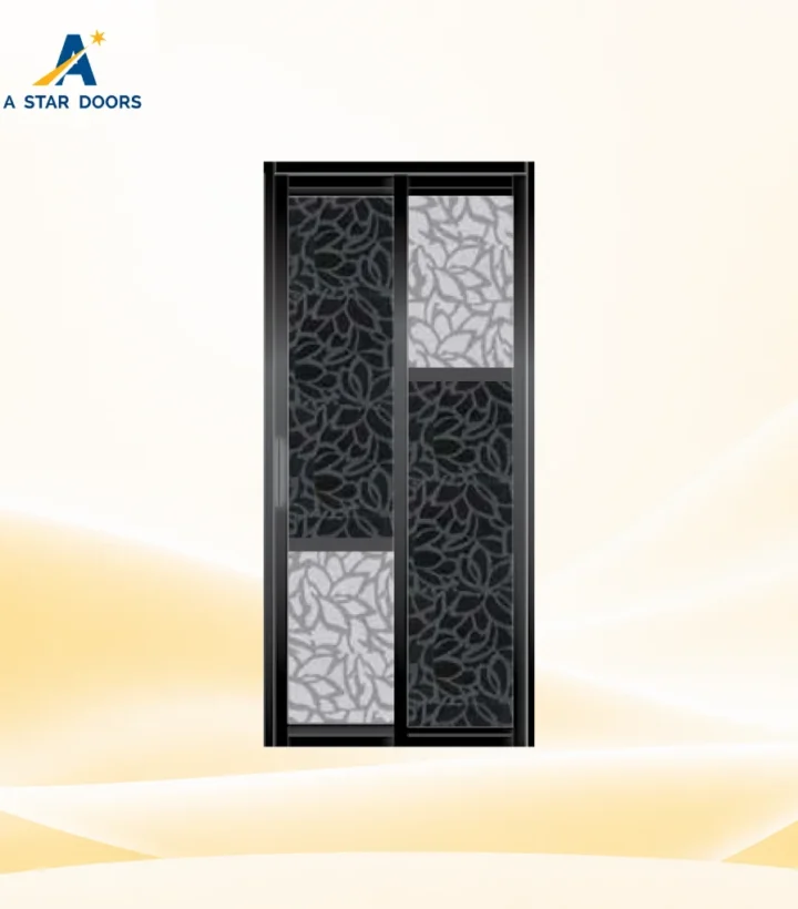 Aluminium Slide & Swing Toilet Door - 06