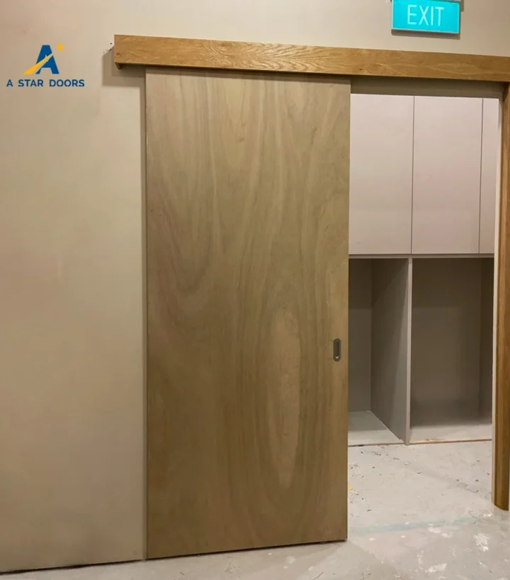 Top Hung Sliding Door with Pelmet - 03