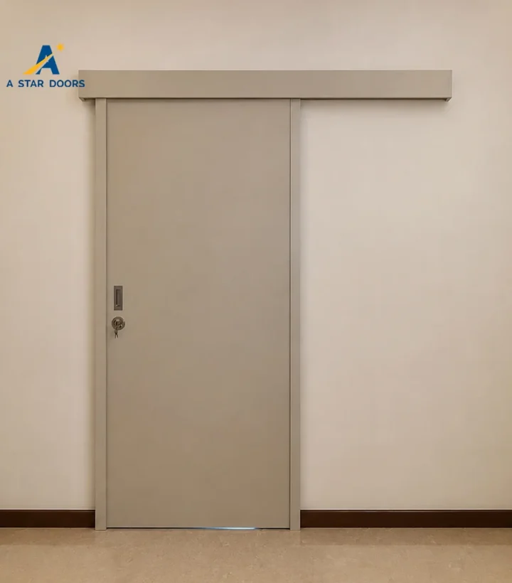 Top Hung Sliding Door with Pelmet - 05