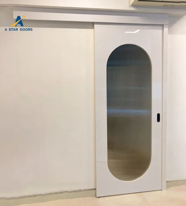 Sliding Glass Door with Pelmet