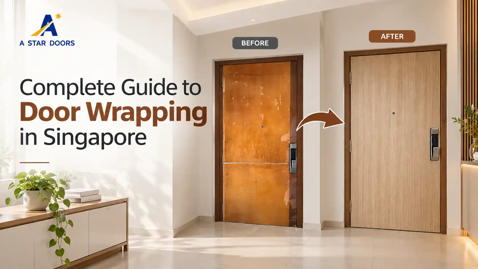 Door Wrapping Guide